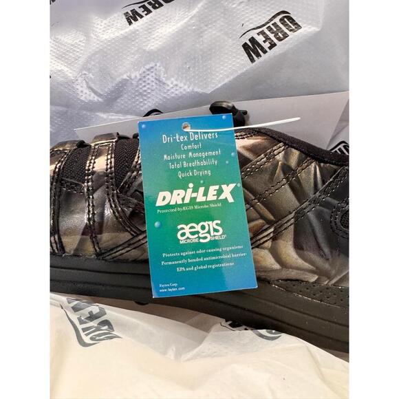 Drew Daisy Gray Marble Reflective Elastic Closure Shoe Size 7 M Comfort - Picture 4 of 8